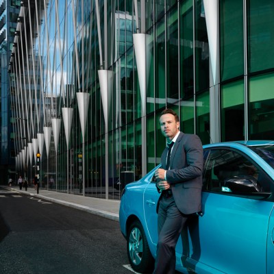 Qualcomm Automotive global brand advertising campaign photography London