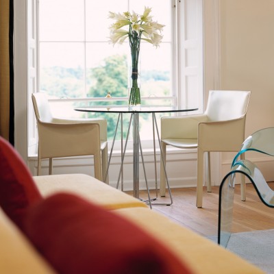 The Grove hotel sitting room interior Photography UK