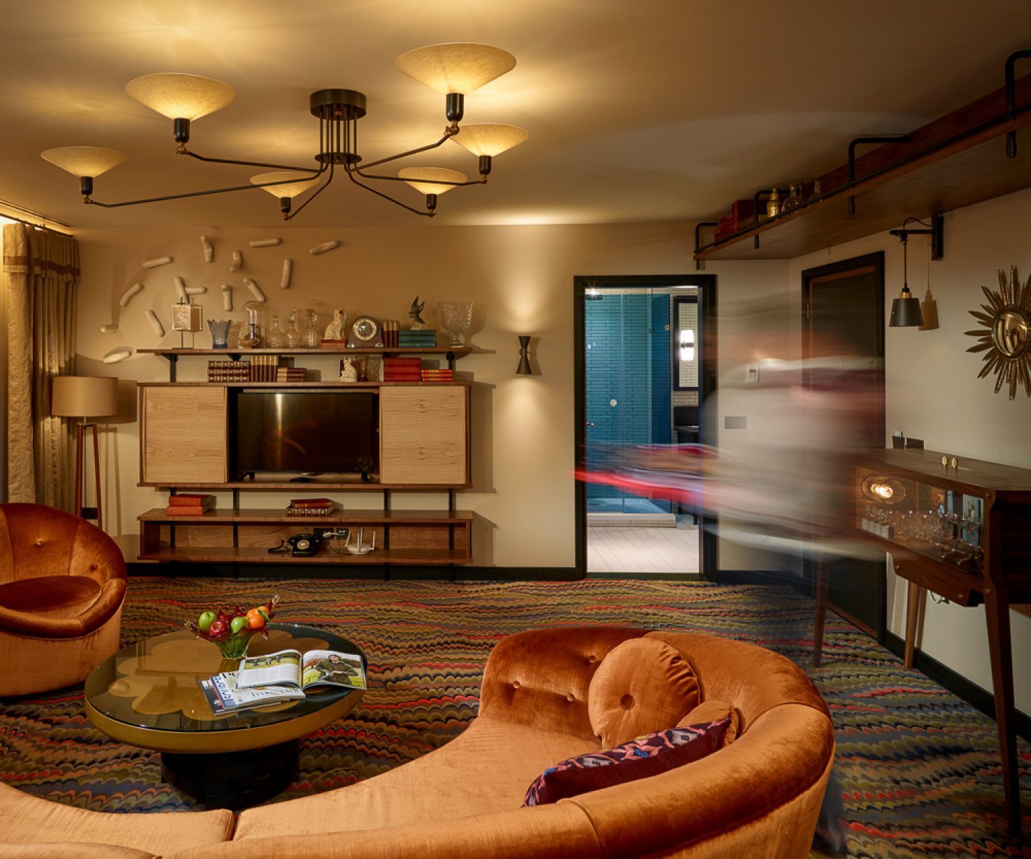 Hospital Club Top service, hotel interior suite photography London