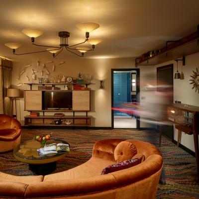 Hospital Club Top service, hotel interior suite photography London