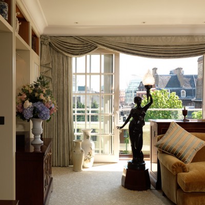 The Goring Royal Suite sitting room Luxury interior photography London