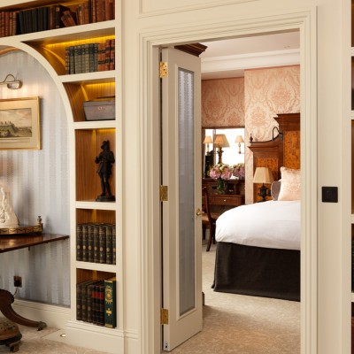 The Goring Hotel bedroom luxury interior photography London