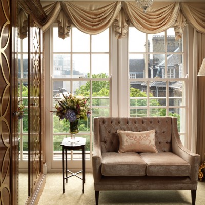 The Goring Royal Suite sitting room Luxury interior photography London
