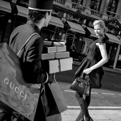 Bond Street Fashion Advertising Photography London