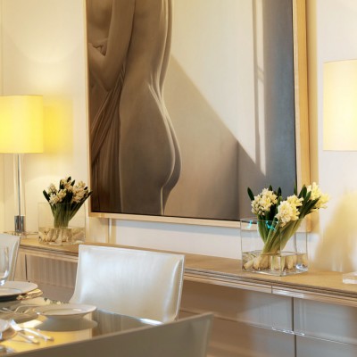 Luxury apartment Interior for Fox Linton by Martin Hulbert, Worldwide