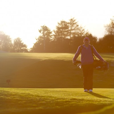 Golf sunrise fairway Sports Photography London