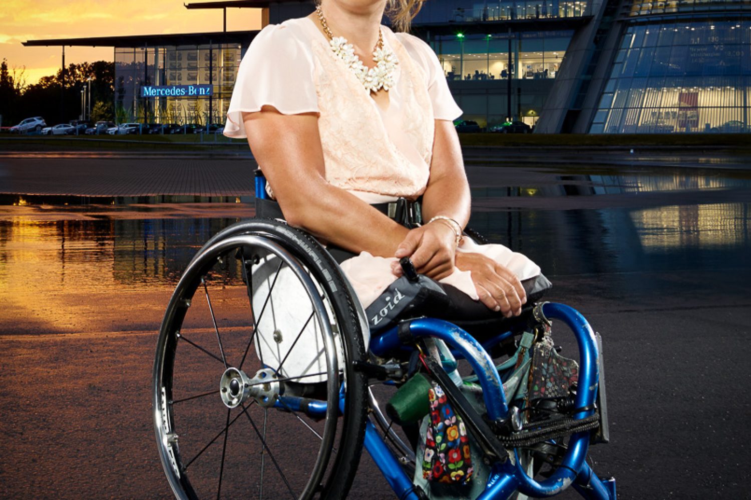 Rachel Morris Handcycling Rowing Paralympic Champion Portrait Photography London