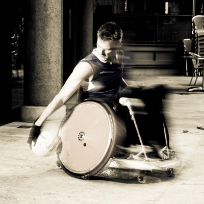 Wheelchair Rugby Murderball Steve Brown Paralympic Sports Photography London
