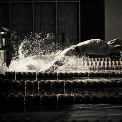 Paralympic swimming start block Sports Photography London