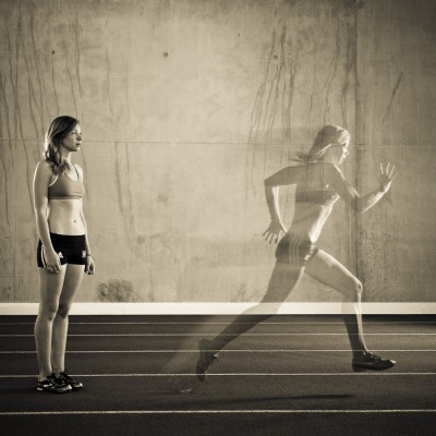 Ghost Runner Movement Running Sports Photography