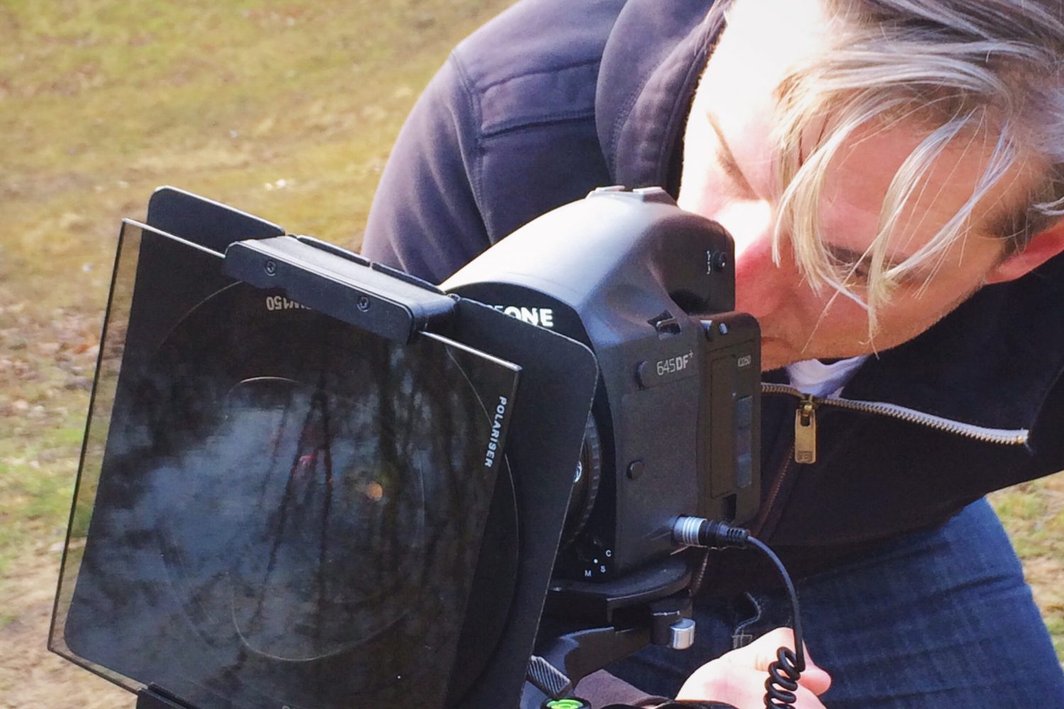 Richard Booth using the PhaseOne with Lee Filters Polariser