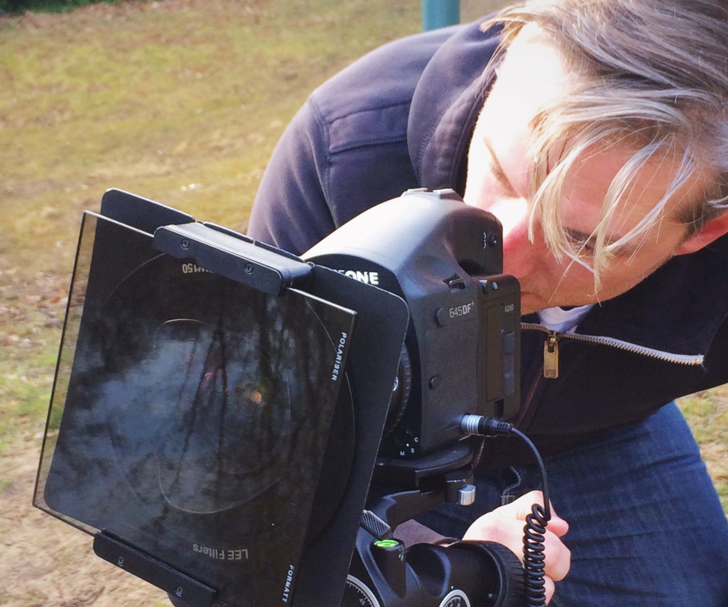 Richard Booth using the PhaseOne with Lee Filters Polariser