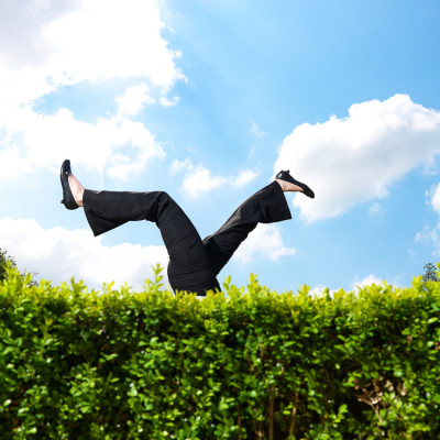 UpsideDown Legs hedge Pharmaceutical advertising Photography
