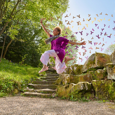 Jump Asthma awareness Pharmaceutical campaign brand advertising photography