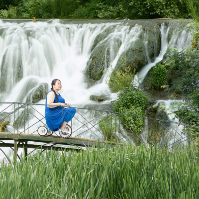 Dosage correction Pharmaceutical advertising campaign Cyclist