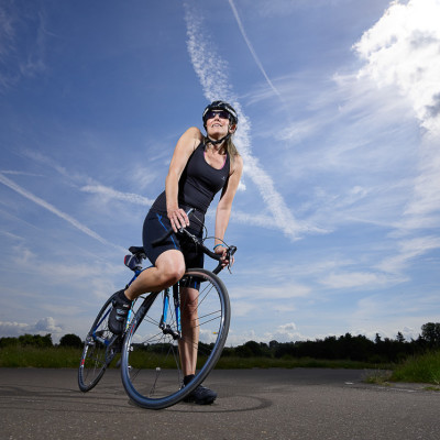Gina Cycling Sport Editorial Photography London
